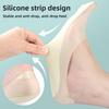 גרבי אצבעות נושמות 2-אצבע גרבי ליינר בלתי נראים עם סיליקון מונע החלקה גרביים דקים במיוחד מנדפי לחות לנעלי מוקסין נעלי ספורט