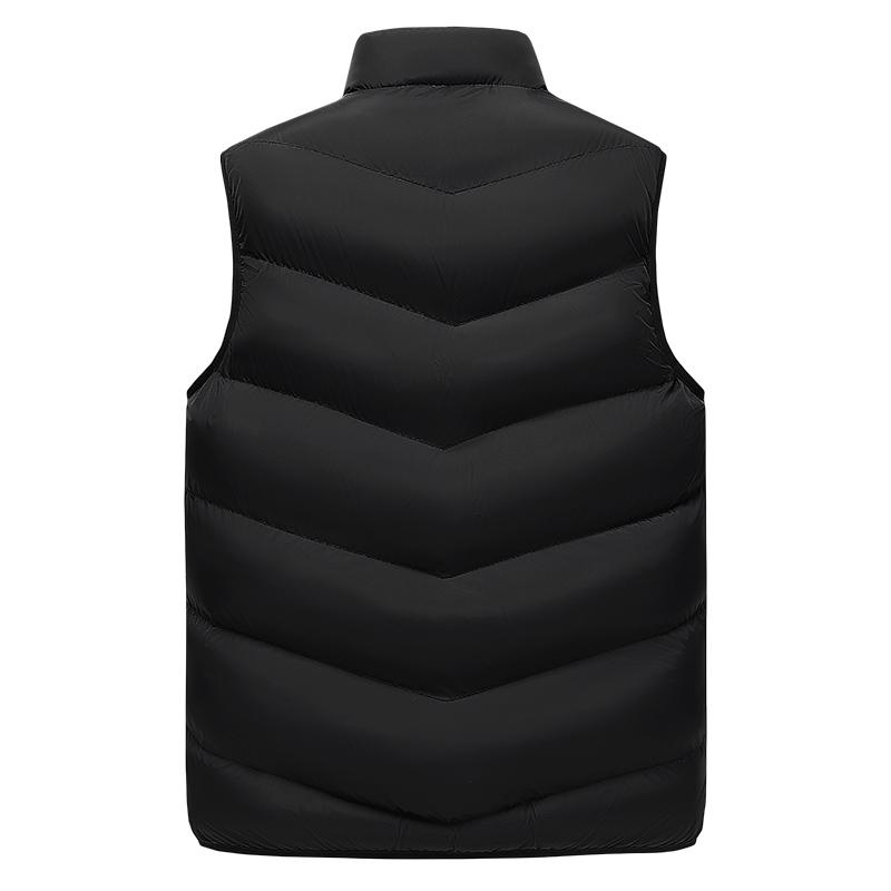 Vest Men Fleece Warm Waistcoat Padded Mens Vests Male Sleeveless Jacket Casual Thickening Coats Plus Size