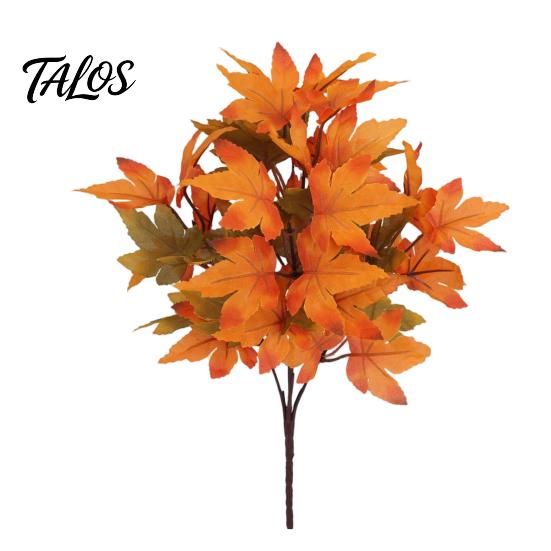 Non Fading Silk Plants Artificial Maple Leaves, Faux Hanging Plant for Home Decor, Realistic Cascading Mother's Day Flower Gifts Leaves Wall