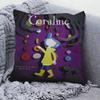 Anime Movie Coraline Classic Anime Pillow Cushion Cover Pillowcase Living Room Sofa Home Decor Customized