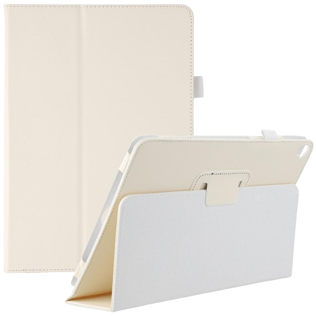 Tablet-Hülle für iPad 10.2 (2021)/(2020)/(2019) Bi-Fold-Stand-Lederhülle mit Litschi-Textur