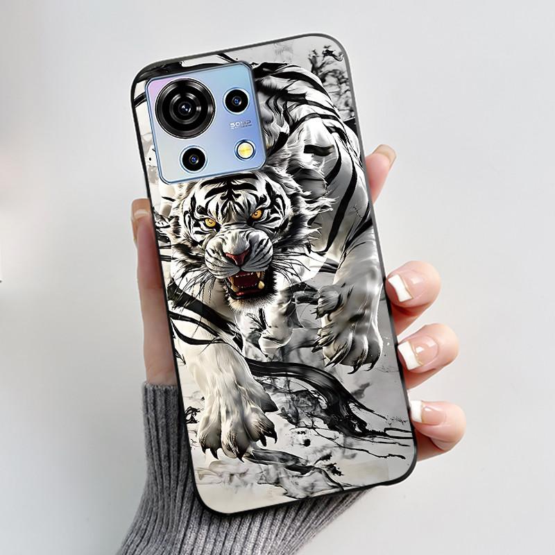 For ZTE Blade V50 Vita Case Luxury Cute Love Rabbit Funny Black Soft Silicone Phone Casing For ZTE BladeV50 Vita V50Vita Cover