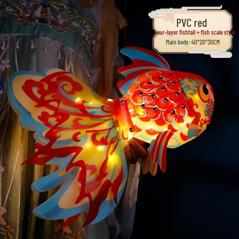 2025 Månfest DIY Barnens Glasfisklykta Pysselkit