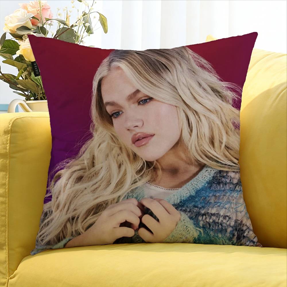 F-Freya S-Kye Singer Various Sizes Square Pillow Case For Car Home Bedchamber Decor