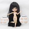 ICY DBS Blyth Doll Bjd Toy Black Straight Long Hair White Skin Joint Body 1/6 30cm Anime Toy Girls Gift Anime