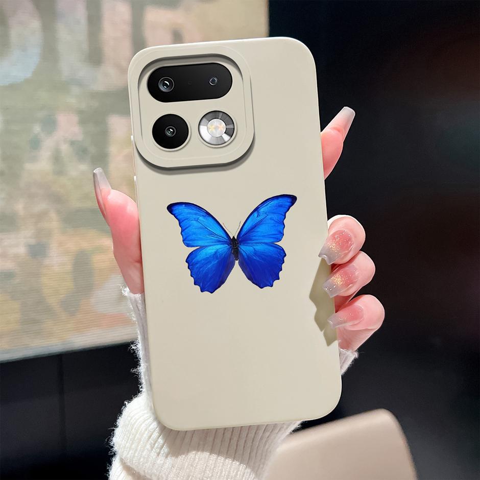 Phone Case For OPPO Realme 16 Pro 16 Pro Plus Love Heart Butterfly Dustproof Minimalist Phone Protector For Realme16Pro+ Capinha