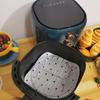 2 Pieces 7 Inch Air Fryers Basket Tray Nonstick Stainless Steel Dehydrator Rack for Crispy Cooking Baking Accessories