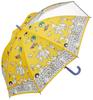 Skater The Battle Cats Suitable for Ages Elementary School with Transparent Window for Automatic 8 Children's Umbrella, 55cm, Design, 9-10 (approx.