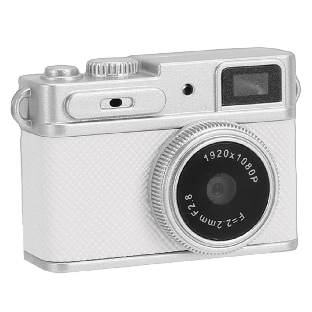 Keychain Digital Camera 1080P FHD Tiny Video Camera 0.96in Screen Vintage Portable Video Recorder