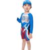 Balabala Boys' Ultraman One-Piece Swimsuit
