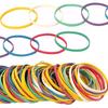 Rubber Bands 250pcs size #33 rubber band size 33 colors Elastic Band rubber Bands Blue green purple yellow white red for Office School Home Strong