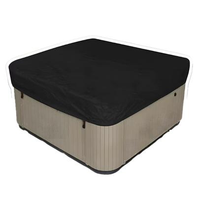 Mprehensive Protective Square Cover for Outdoor Hot Tub Shielding from Rain Sun Leaves and Animals In Conditions