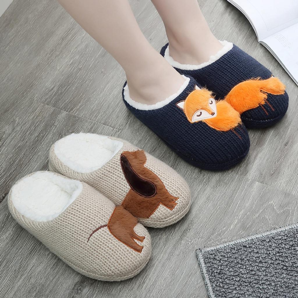 Cartoon Slippers, Couple Slippers, Cotton Shoes, Indoor Slippers, Thermal Slippers, Cotton Slippers