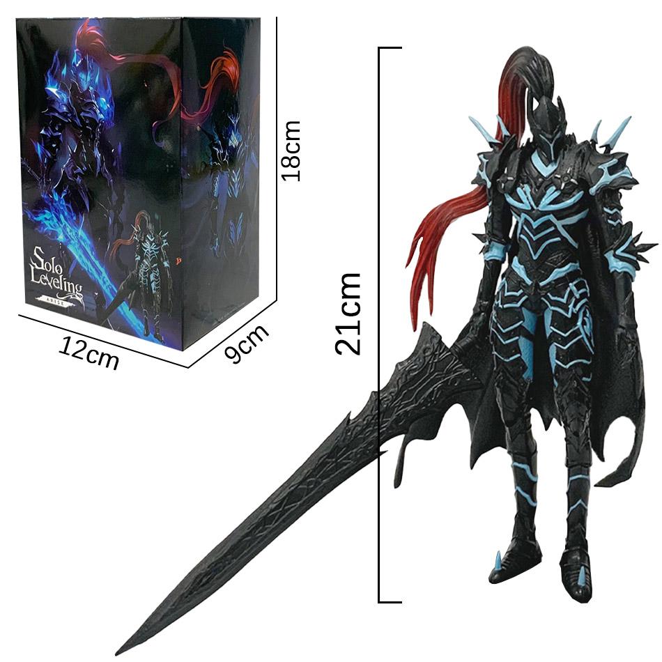 Popular Solo Leveling Figures The Bloodred Knight Yggdrasil Beru Ant King Figurine Standing Pose Statue Action Figurine Model Toys Gifts