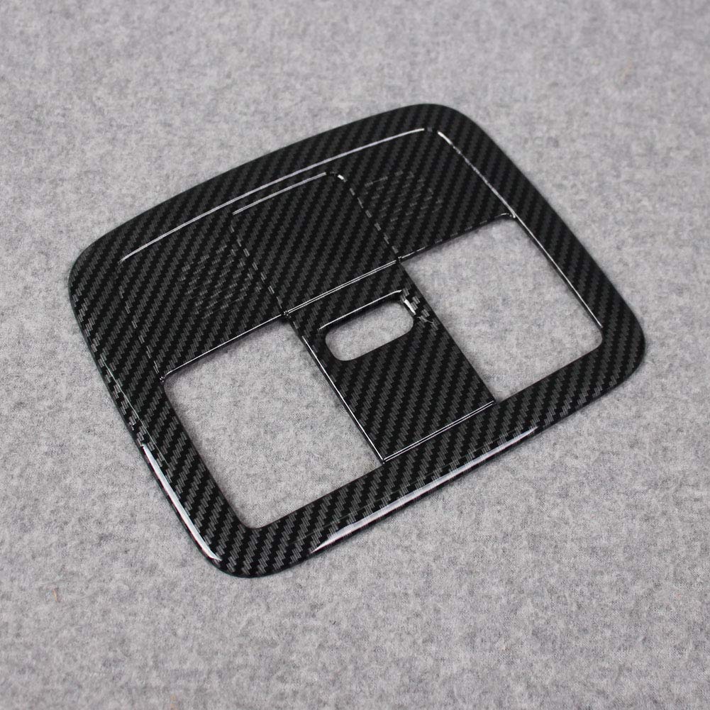 RUIQ Toyota New Rise 200-serien Exklusiv Interiör Framrum Lampa Panel Cover Trim Exklusivt Designad för Toyota RAIZE Kolfiber (Svart