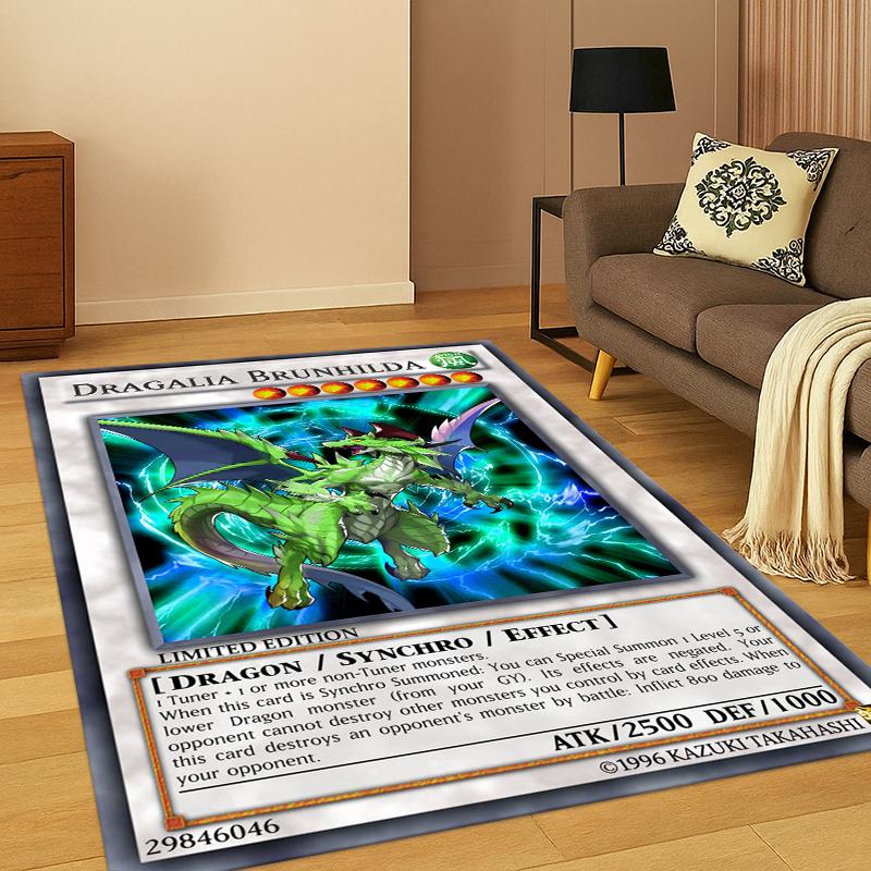 Tappeto Cartoon Tappeto Tappetino per Camera da Letto Soggiorno Divano Zerbino Decorazione per la Casa, Tappeto per Area Giochi Bambini Antiscivolo Regalo