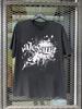 Camiseta Manga Curta Preta com Logo Branco da Banda Alesana Tamanho Completo S5XL FH506 Camiseta Unissex