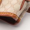 Used CELINE Macadam Tote Bag Canvas Leather Beige Brown Used Women