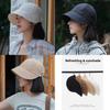 Womens Summer Sun Hat With Extended Brim And Adjustable Cotton Material For Sunblock