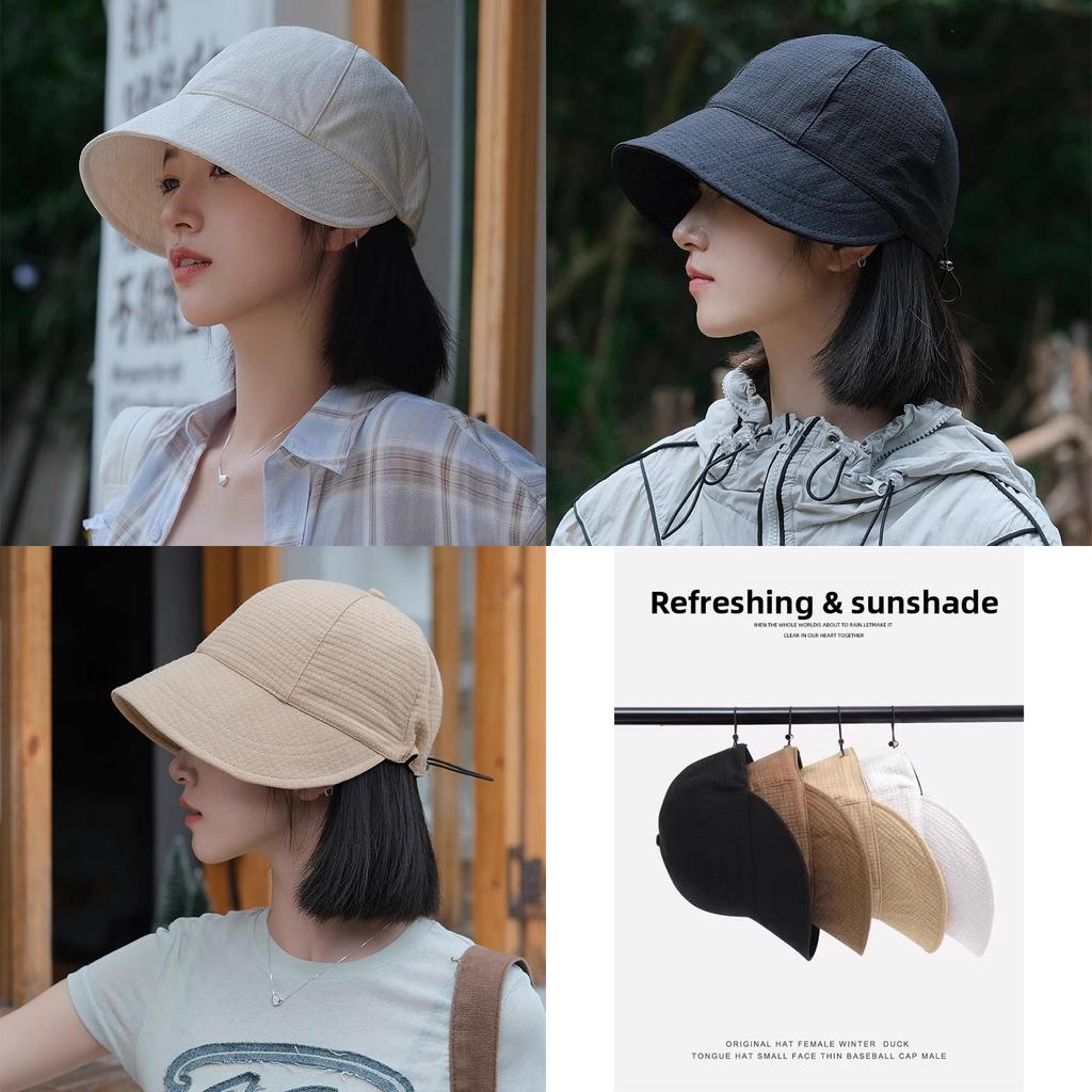 Womens Summer Sun Hat With Extended Brim And Adjustable Cotton Material For Sunblock