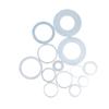 Circular Saw Blade Reducing Conversion Rings 10Pcs 10-32mm Easy Install Adapters for Angle Grinder Cutting Disc Carpenter Woodworking Tools