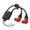 Premium 680-85570-02 Motorcycle Boat Ignition Coil for Yamaha 6HP F6 MS/LH F6A MHS/L 8HP F8 T8 FT8D 9.9HP F9.9 20HP 680-85570-0