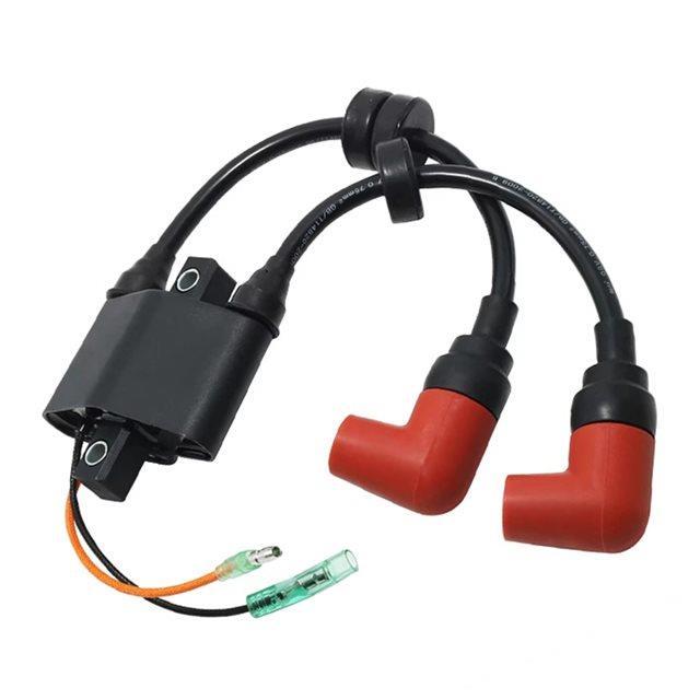 Premium 680-85570-02 Motorcycle Boat Ignition Coil for Yamaha 6HP F6 MS/LH F6A MHS/L 8HP F8 T8 FT8D 9.9HP F9.9 20HP 680-85570-0