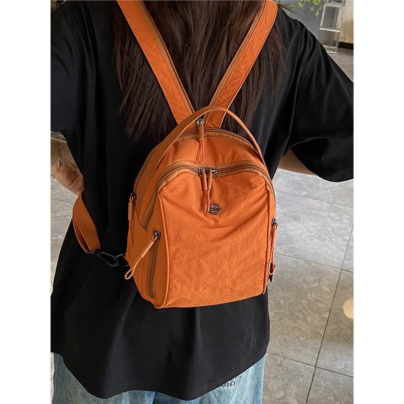 Schoolbag Backpack New Lightweight Small Backpack Multifunctional Leisure Travel Bag Fashion Versatile Travel Commuter Bag Shoulder Bag