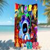 Customizable personalized beach towels Astro Bot themed designs.Suitable for the beach, yoga, sports;ideal as beach accessories