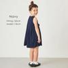 ever closet Formal Solid Size Fall Ever Closet Dress, Kids' Girls' Skirt, Color, 90, Navy, Ribbon, Stretch, Clothing, Year-Round, Ceremony, Occasion,