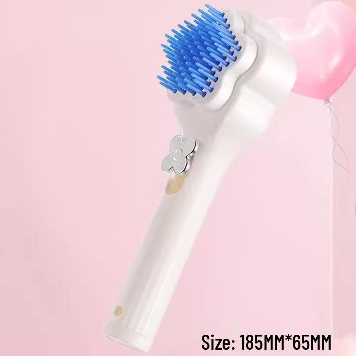 Retractable Anti-Static Massage Comb: Hair-Friendly Scalp Cleaner for Smooth Hair