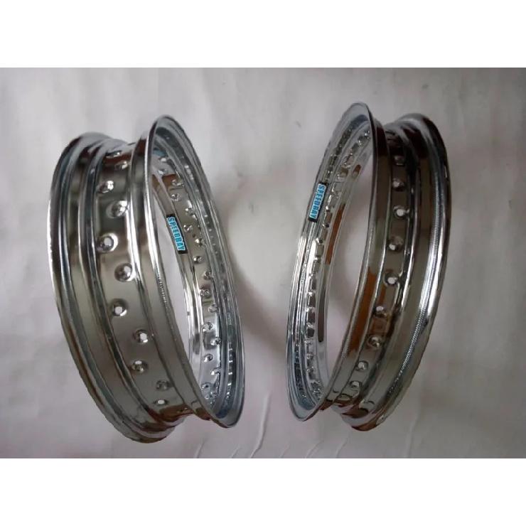 1.4/1.6/1.85/2.15/2.5/3.0/3.5*18 Inch 36/40 Spokes Holes Steel Motorcycle Wheel Rims