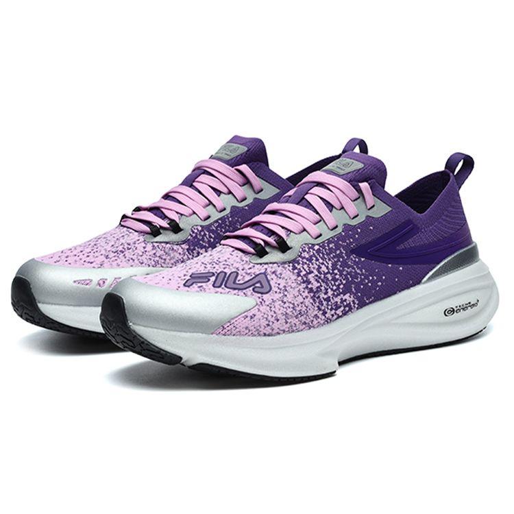 FILA Athletics Cushioning Mesh TPU Low Top Sprint Running Shoes Women sneaker Purple Indigo A12W212212FVI