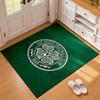 Celtic Football Club Teppich Fußmatte für Wohnzimmer oder Schlafzimmer Schutzmatte unter dem Stuhl Bürodeko Weihnachtsgeschenk Geburtstagsgeschenk