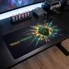 Werder Bremen FC Custom Large Mouse Pad, Personalized Name Text Print, Football Logo Non‑Slip Desk Mat Gaming Gift