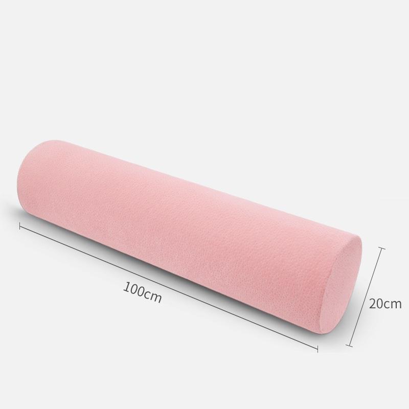 

Проста латексна подушка для ніг збоку для сну Подушка з затиском для ніг, довга циліндрична подушка для смуг Допомога у глибокому сні