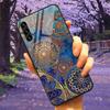 For Samsung A34 A54 A14 A7 2018 Case GalaxyA54 Glass Tempered Hard Cover Coque for Samsung Galaxy A34 5G GalaxyA34 Space A 14