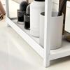 2 Tier Multifunctional Large-Capacity Countertop Storage Rack for Bathroom Cosmetic  Storage or Kitchen Spice Holder