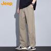 Jeep Men's Straight-Leg Cotton Cargo Pants