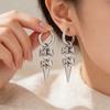 Fashion Stainless Steel Ear Jewelry With Conical Shape And Electroplating For Female Fashionistas