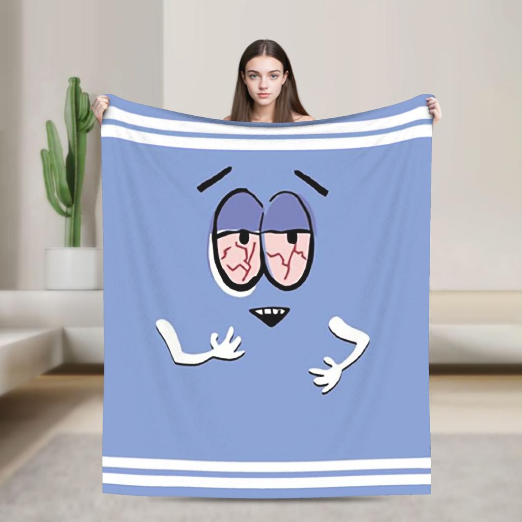 Souths Parks Towelie Blanket Plush Throw Blanket Bedroom Sofa Decoration Ultra-Soft Warm Bedspreads,