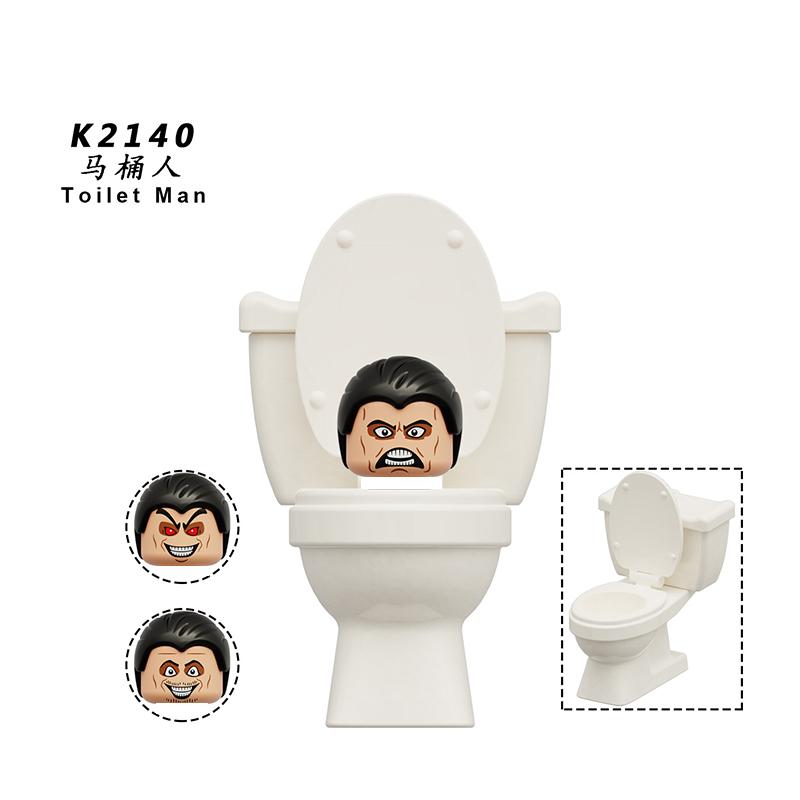 Duchess Toilet Man New Gman5.0 Blocks Female Special Forces Bricks For Toys Gifts Action Figures Building Blocks For Children