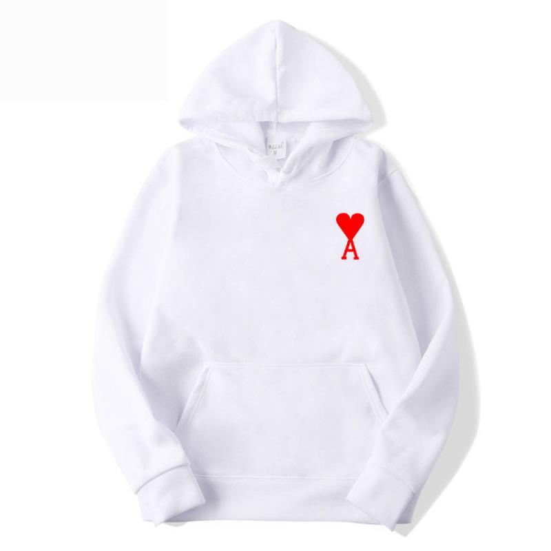 

2023 осень/зима новая толстовка с принтом «любовь» унисекс плюшевый утолщенный повседневный спортивный свитер