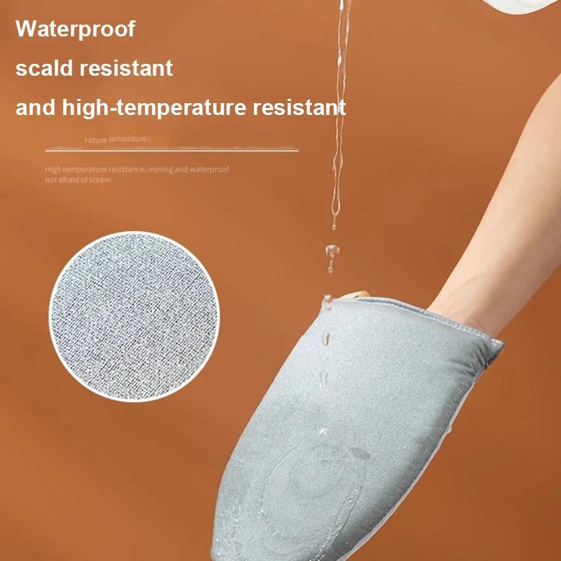 Asse da stiro lavabile Mini guanti antiscottatura Copri pad in ferro Asse da stiro resistente al calore e antimacchia per negozio di abbigliamento