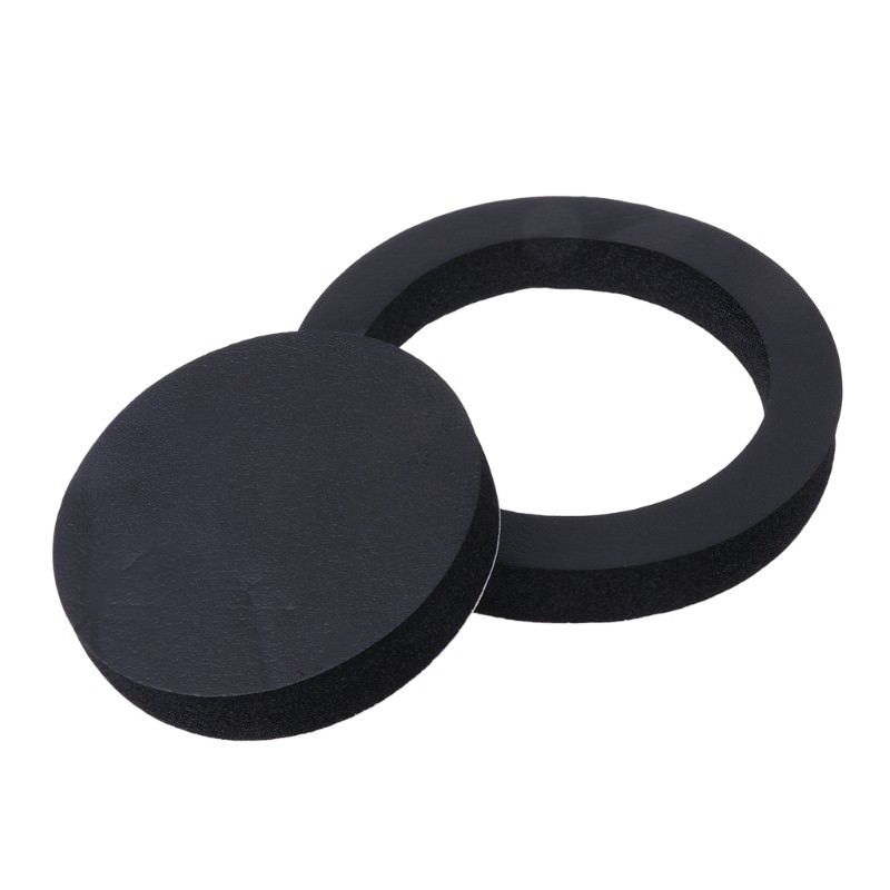 

Noise Soundproof Foam Ring Pad Speaker Accessory Bass Black Useful 2018