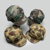 Frühlings- und Sommer-Amerikanische Camouflage-Buchstabenstickerei Baseballkappe für Männer und Frauen Sonnenschutz Kurzer flacher Schirm Retro Outdoor-Kappe