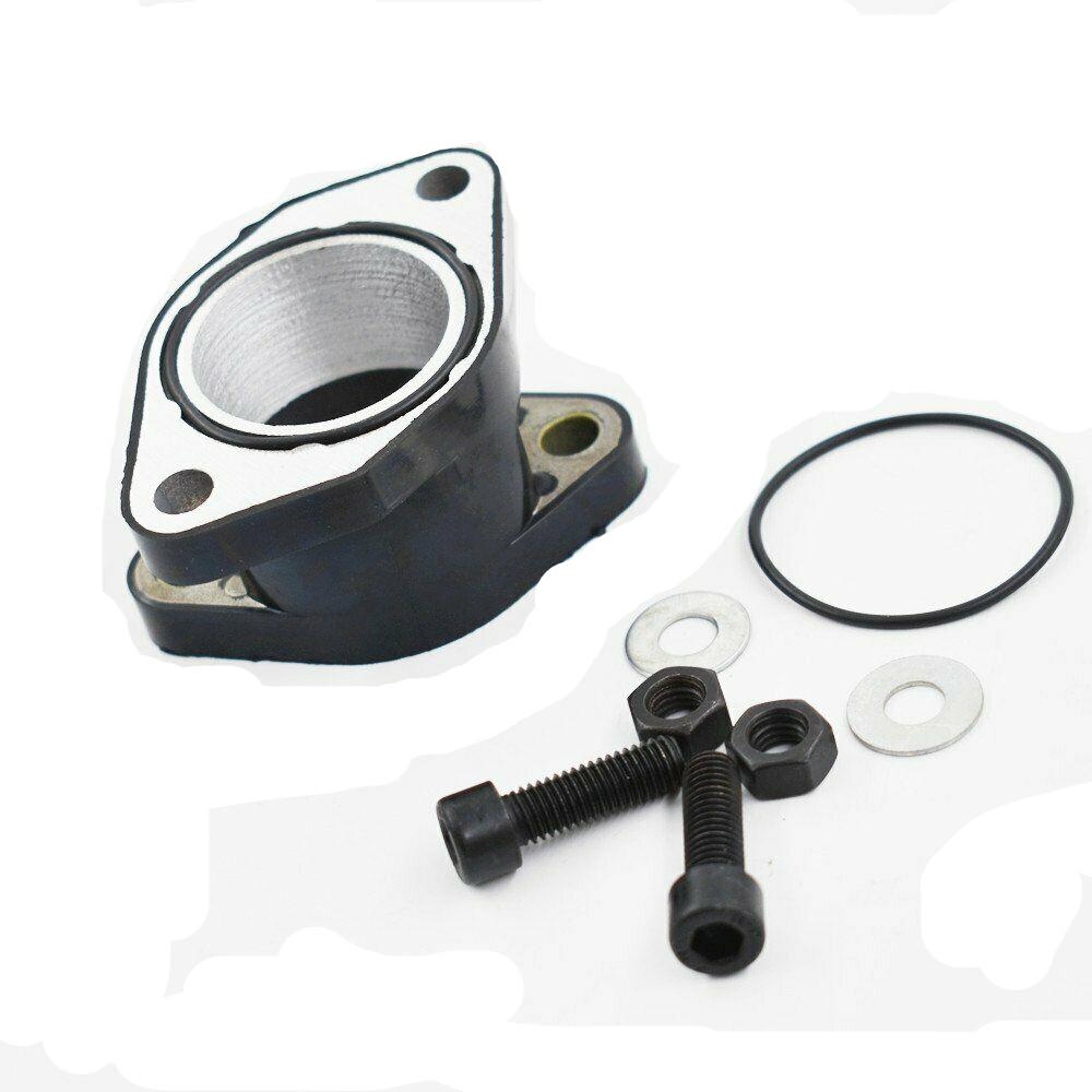 Carburetor Intake Manifold Boot Joint Repair Kit with O-Ring Gasket Bolts for Yamaha Warrior 350 YFM350 1987-2004 ATV Motorbike Engine Parts