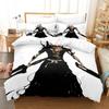 Bleach Kuchiki Rukia 3D Anime Bedding Set Single Twin Full Queen King Size Duvet Cover for Adult Kids Bedroom