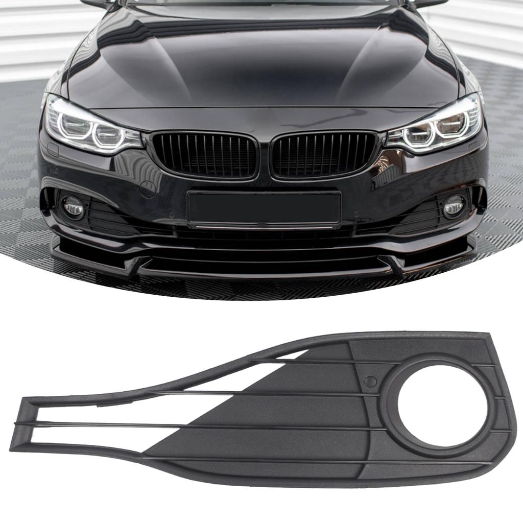 For BMW 4 SERIES F32 F33 F36 14-20 Fog Lamp Frame Grille 51117294683 Car Front Bumper Fog Light Lower Grille 51117294684