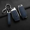 Zinc Alloy Leather Car Key Holder For Mercedes Benz C E S A G Class Glc Cle Cla Glb Gls W177 W205 W213 W222 X167 Amg Key Fob